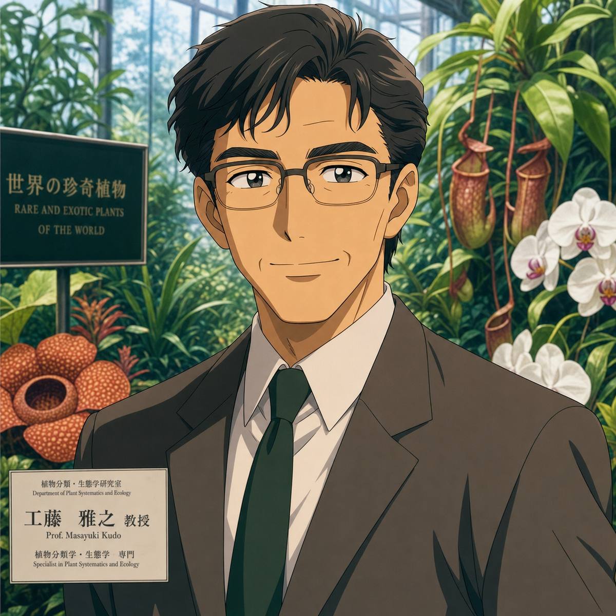 今日大赛植物专家李建国